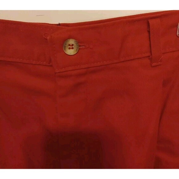 CHIC Women’s Red Shorts Size 18 High Waisted Designer Summer Casual Stretch - Picture 7 of 8